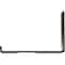 Ekena Millwork Steel Hanging Shelf Bracket, Antiqued Pale Gold 2"W x 10"D x 6 1/2"H BKTM02X10X06HSAPG - alternate 2